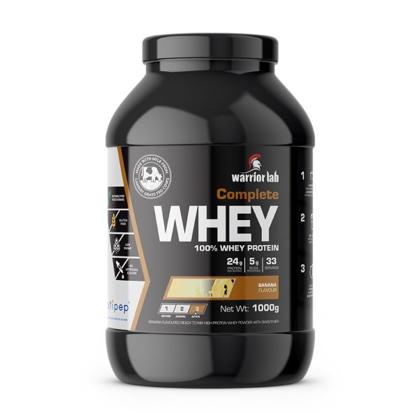 Med Natural 01 136 045 08 Complete Whey 1kg Banana Warriorlab