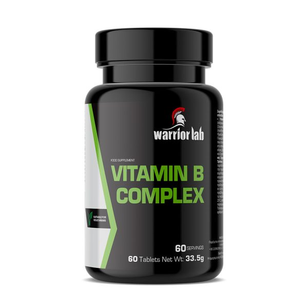 Med Natural 01 136 104 2022 Vitamin B complex 60tabs Warriorlab web